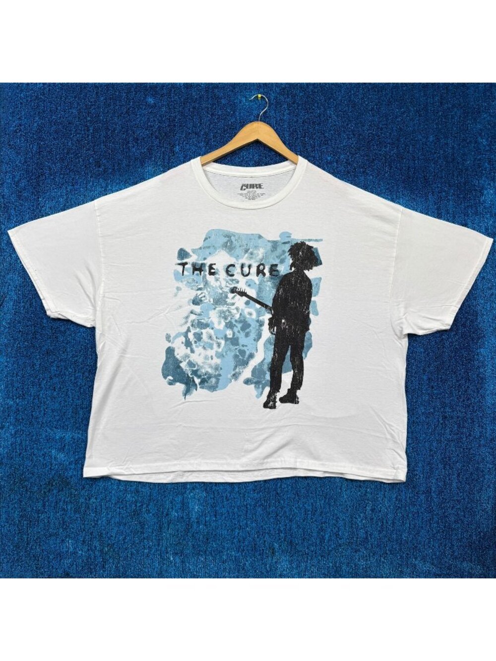 The Cure Goth White T-Shirt Size 2XL